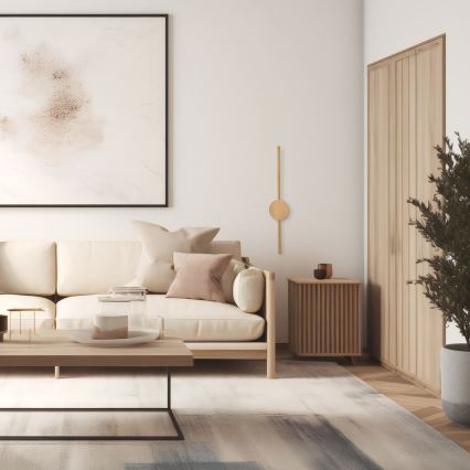 Brilagi - Iluminação de parede LED LUGO DUE LED/9W/230V decoração em carvalho