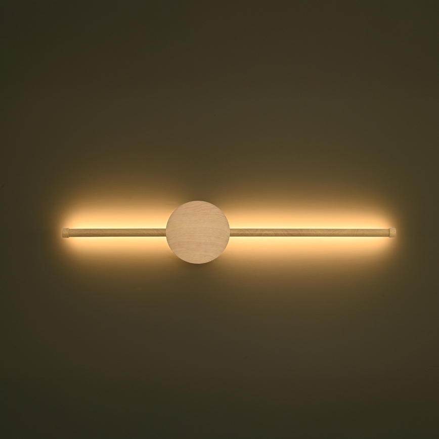 Brilagi - Iluminação de parede LED LUGO DUE LED/9W/230V decoração em carvalho