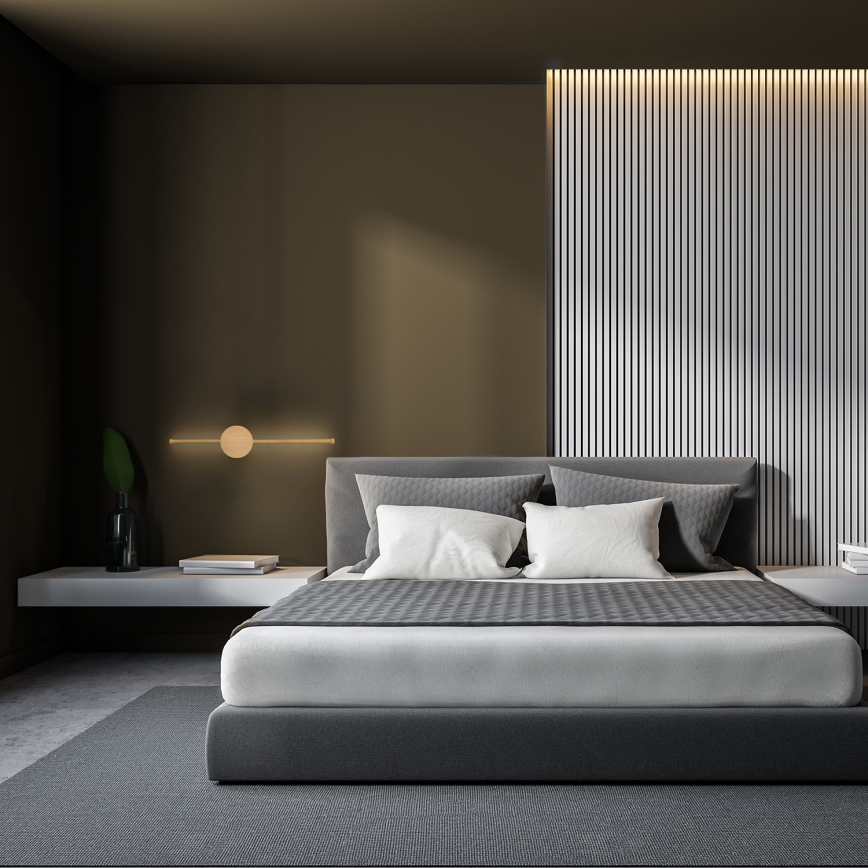 Brilagi - Iluminação de parede LED LUGO DUE LED/9W/230V decoração em carvalho