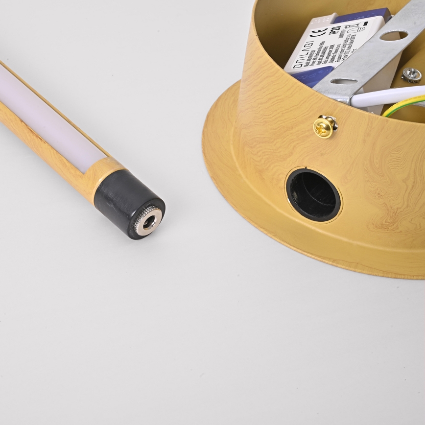 Brilagi - Iluminação de parede LED LUGO DUE LED/9W/230V decoração em carvalho