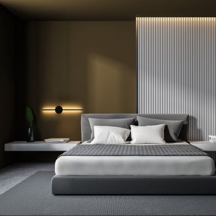 Brilagi - Iluminação de parede LED LUGO DUE LED/9W/230V preto