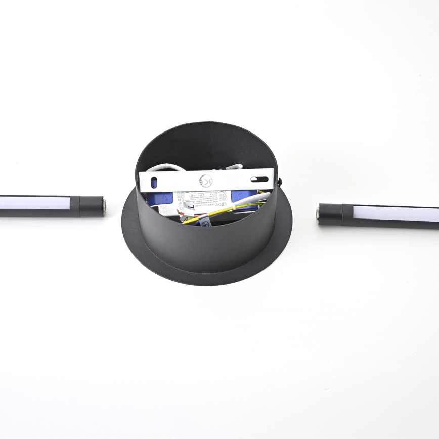 Brilagi - Iluminação de parede LED LUGO DUE LED/9W/230V preto