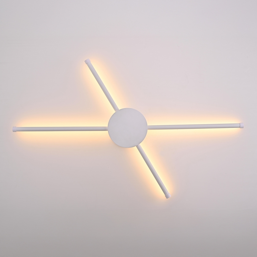 Brilagi - Iluminação de parede LED LUGO QUATTRO LED/16W/230V branco