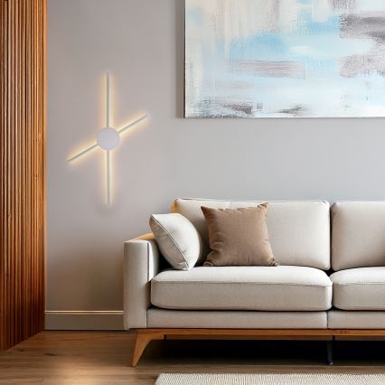 Brilagi - Iluminação de parede LED LUGO QUATTRO LED/16W/230V branco