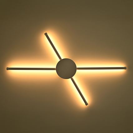 Brilagi - Iluminação de parede LED LUGO QUATTRO LED/16W/230V branco