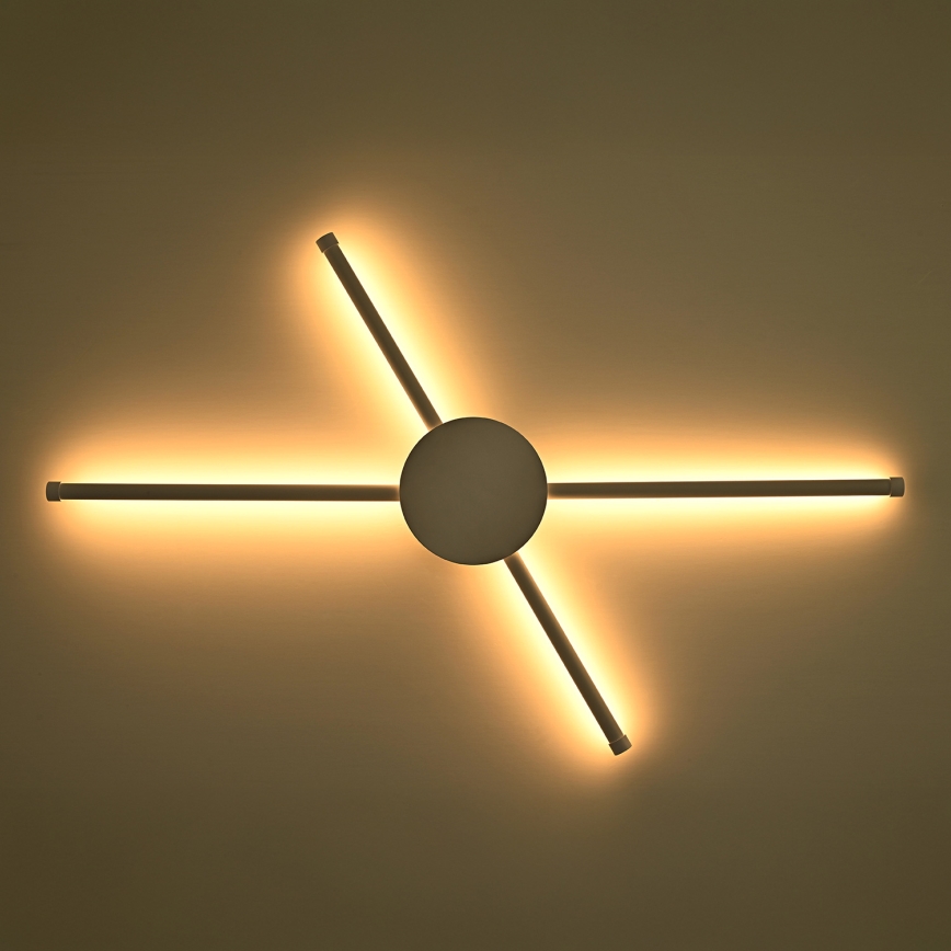 Brilagi - Iluminação de parede LED LUGO QUATTRO LED/16W/230V branco