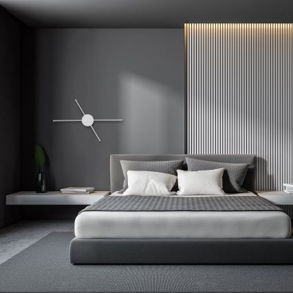 Brilagi - Iluminação de parede LED LUGO QUATTRO LED/16W/230V branco