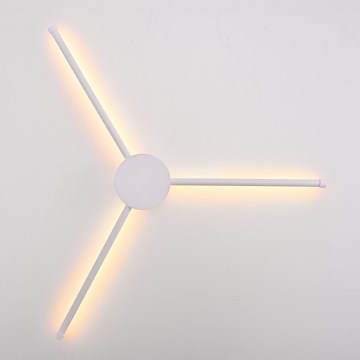 Brilagi - Iluminação de parede LED LUGO TRE LED/14W/230V branco