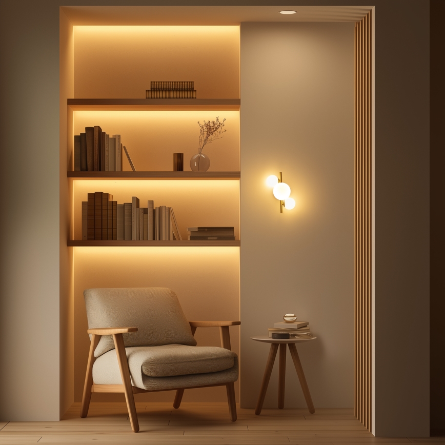 Brilagi - Iluminação de parede LED MILLA 3xG9/3W/230V dourado/branco