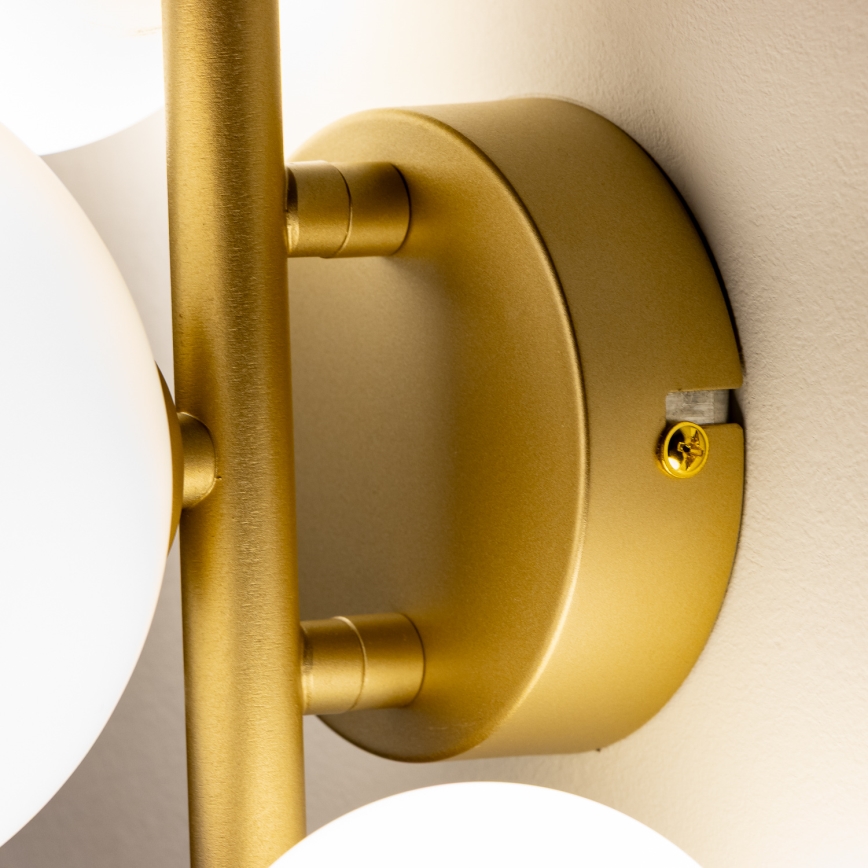 Brilagi - Iluminação de parede LED MILLA 3xG9/3W/230V dourado/branco