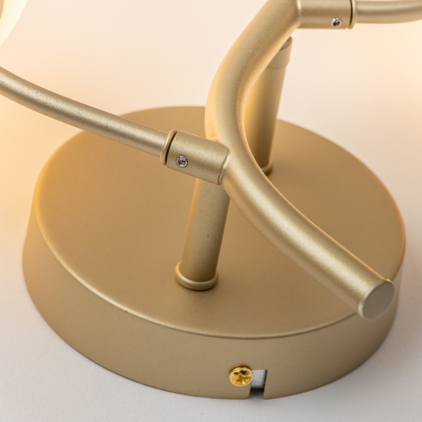 Brilagi - Iluminação de parede LED MISTEL 3xG9/3W/230V dourado/branco