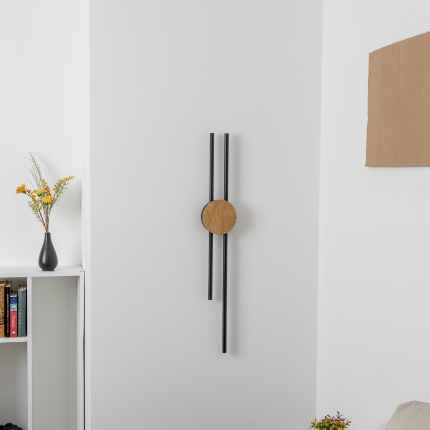 Brilagi - Iluminação de parede LED WOODY COLLINE LED/15W/230V 80 cm carvalho