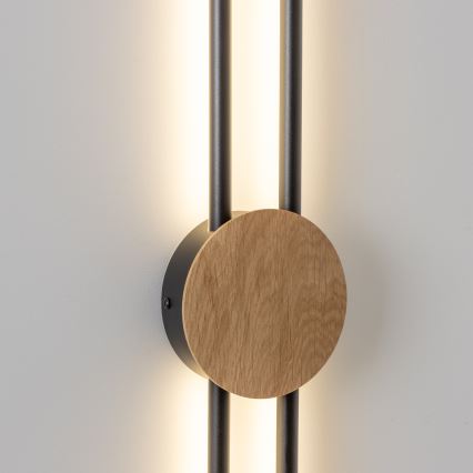 Brilagi - Iluminação de parede LED WOODY COLLINE LED/15W/230V 80 cm carvalho