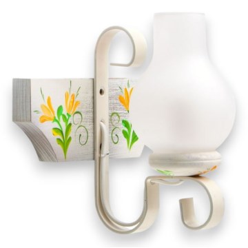 Brilagi - Iluminação de parede QUEEN 1xE14/40W/230V faia/creme