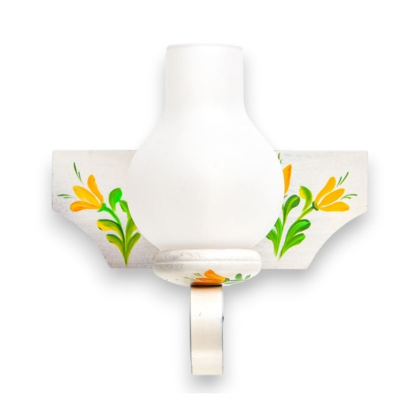 Brilagi - Iluminação de parede QUEEN 1xE14/40W/230V faia/creme