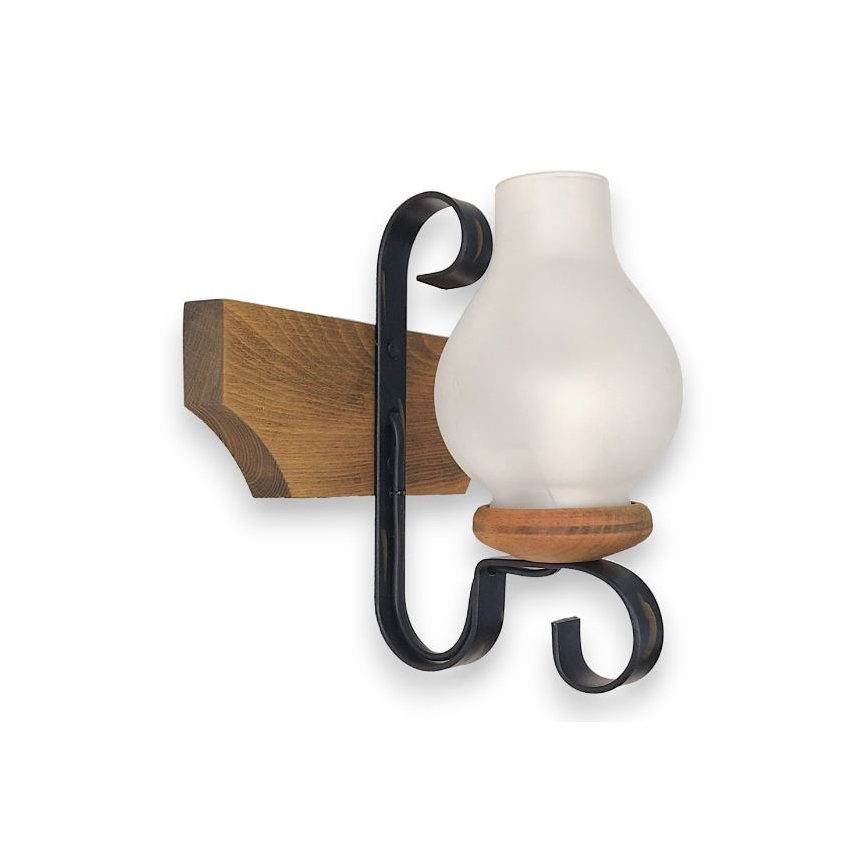 Brilagi - Iluminação de parede QUEEN 1xE14/40W/230V faia