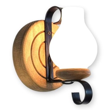 Brilagi - Iluminação de parede ROATA APLICA 1xE14/40W/230V faia