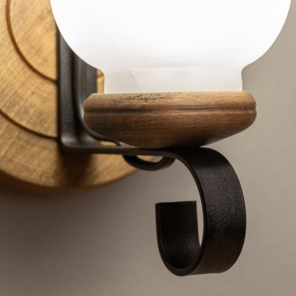 Brilagi - Iluminação de parede ROATA APLICA 1xE14/40W/230V faia