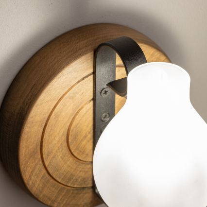 Brilagi - Iluminação de parede ROATA APLICA 1xE14/40W/230V faia