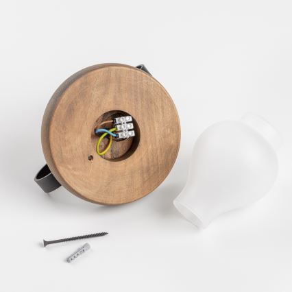 Brilagi - Iluminação de parede ROATA APLICA 1xE14/40W/230V faia