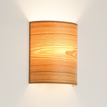 Brilagi - Iluminação de parede SEMI 1xE27/15W/230V diâmetro 20 cm castanho