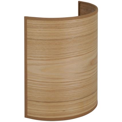 Brilagi - Iluminação de parede SEMI 1xE27/15W/230V diâmetro 20 cm castanho