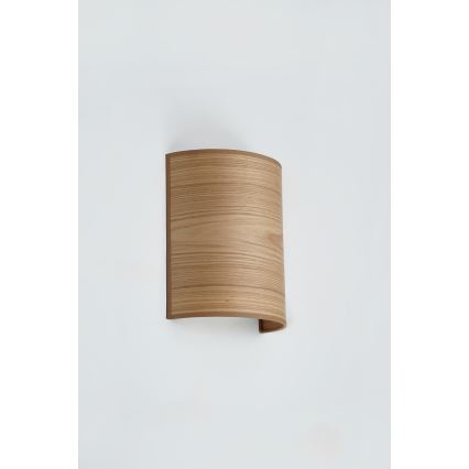 Brilagi - Iluminação de parede SEMI 1xE27/15W/230V diâmetro 20 cm castanho