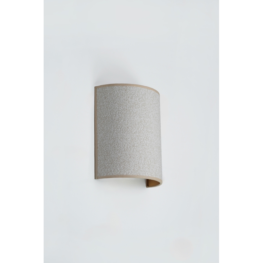 Brilagi - Iluminação de parede SEMI 1xE27/15W/230V diâmetro 20 cm cinzento claro