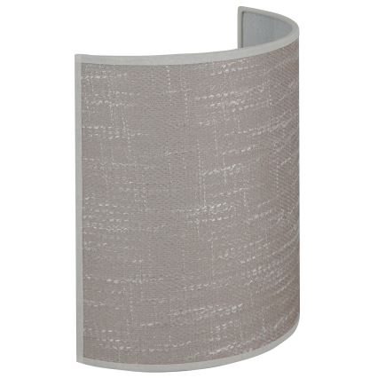 Brilagi - Iluminação de parede SEMI 1xE27/15W/230V diâmetro 20 cm cinzento escuro