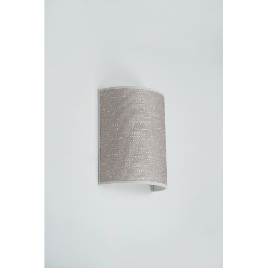 Brilagi - Iluminação de parede SEMI 1xE27/15W/230V diâmetro 20 cm cinzento escuro