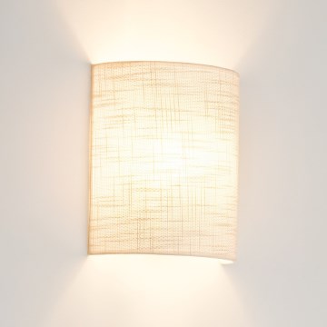 Brilagi - Iluminação de parede SEMI 1xE27/15W/230V diâmetro 20 cm cinzento