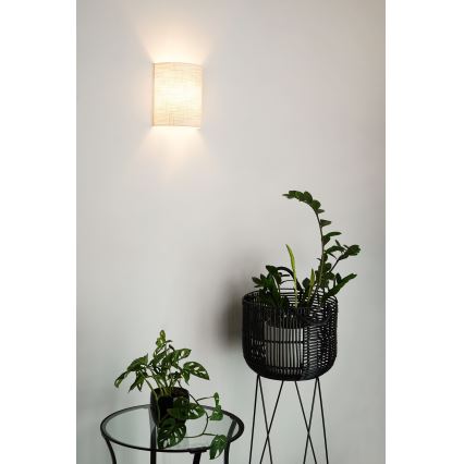 Brilagi - Iluminação de parede SEMI 1xE27/15W/230V diâmetro 20 cm cinzento