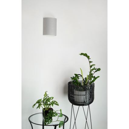 Brilagi - Iluminação de parede SEMI 1xE27/15W/230V diâmetro 20 cm cinzento