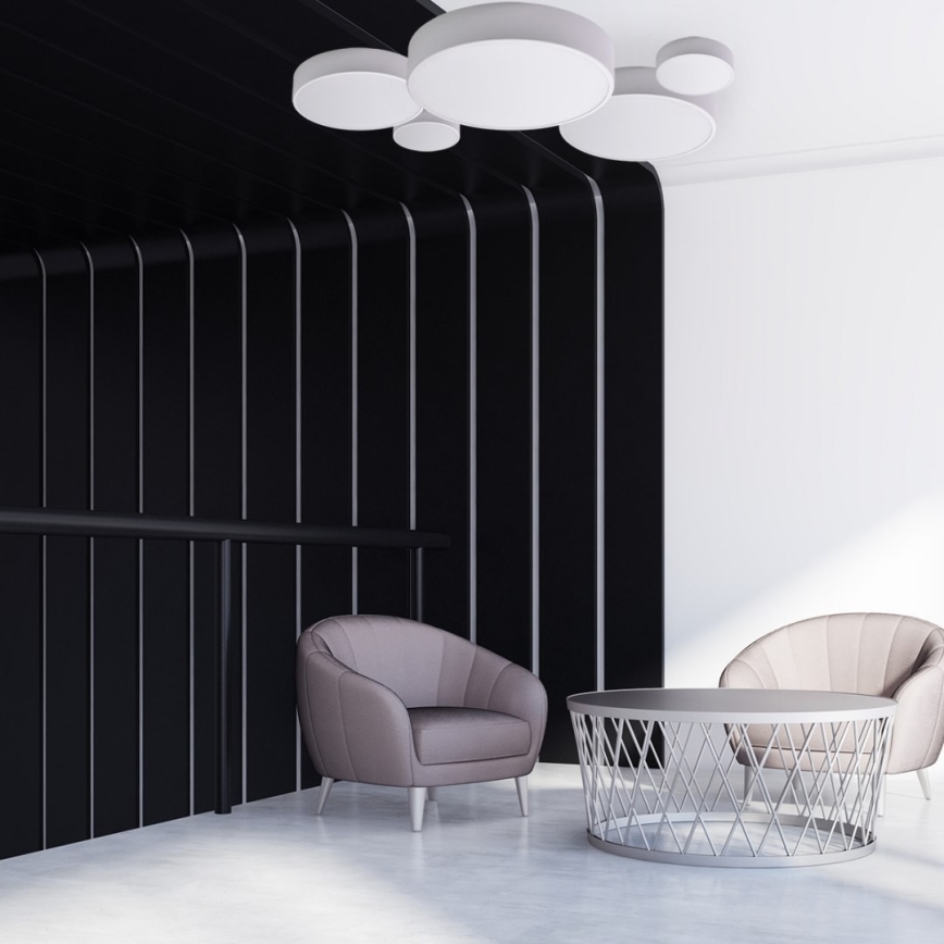 Brilagi - Iluminação de teto CLARE 1xE27/40W/230V diâmetro 20 cm branco