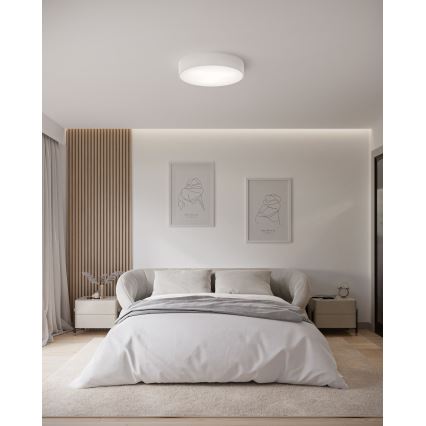 Brilagi - Iluminação de teto CLARE 3xE27/40W/230V diâmetro 40 cm branco