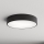 Brilagi - Iluminação de teto CLARE 3xE27/40W/230V diâmetro 40 cm preto