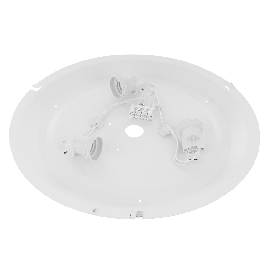 Brilagi - Iluminação de teto CLARE 3xE27/40W/230V diâmetro 40 cm preto