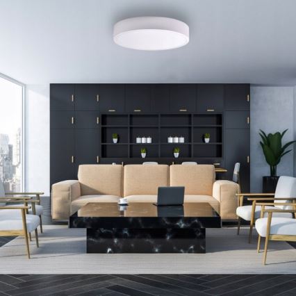 Brilagi - Iluminação de teto CLARE 5xE27/24W/230V diâmetro 60 cm branco