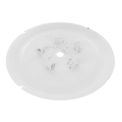 Brilagi - Iluminação de teto CLARE 5xE27/24W/230V diâmetro 60 cm preto