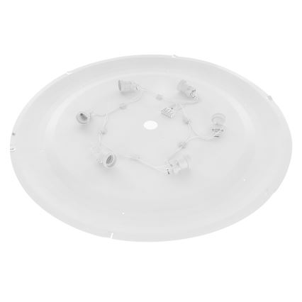 Brilagi - Iluminação de teto CLARE 6xE27/40W/230V diâmetro 80 cm preto