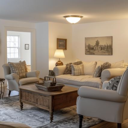 Brilagi - Iluminação de teto CLASSIC 3xE27/60W/230V bronze