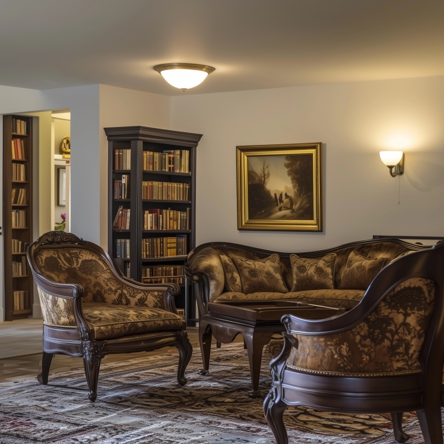 Brilagi - Iluminação de teto CLASSIC 3xE27/60W/230V bronze