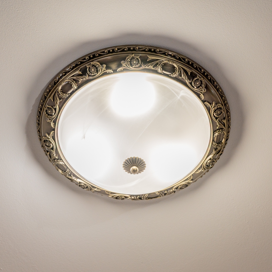 BRILAGI - Iluminação de teto CLASSIC 3xE27/60W/230V latão