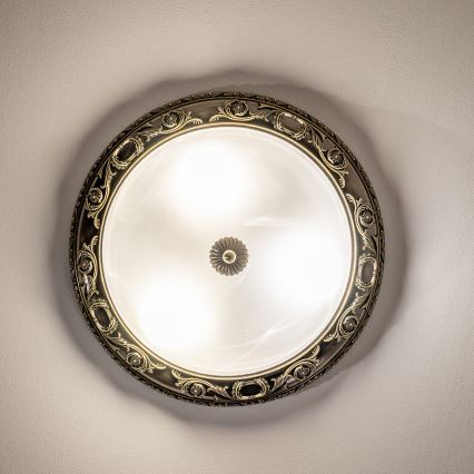 BRILAGI - Iluminação de teto CLASSIC 3xE27/60W/230V latão