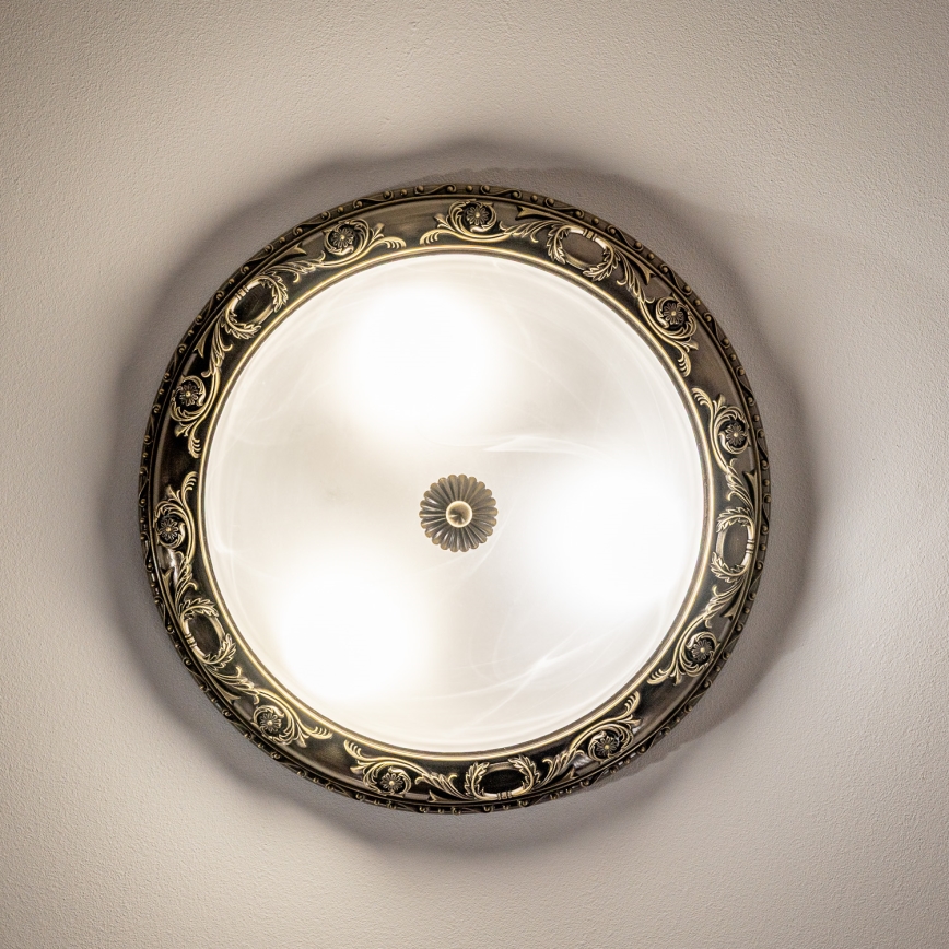 BRILAGI - Iluminação de teto CLASSIC 3xE27/60W/230V latão