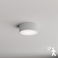 Brilagi - Iluminação de teto com sensor CLARE 1xE27/40W/230V diâmetro 20 cm cinzento