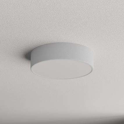 Brilagi - Iluminação de teto com sensor CLARE 2xE27/24W/230V diâmetro 30 cm cinzento