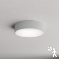 Brilagi - Iluminação de teto com sensor CLARE 2xE27/40W/230V diâmetro 30 cm cinzento