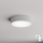 Brilagi - Iluminação de teto com sensor CLARE 2xE27/40W/230V diâmetro 30 cm cinzento