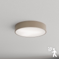 Brilagi - Iluminação de teto com sensor CLARE 3xE27/40W/230V diâmetro 40 cm bege